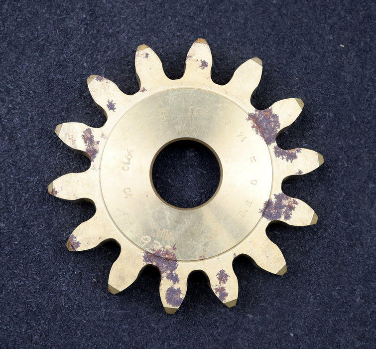 Bild des Artikels PWS-Scheibenschneidrad-gear-shaper-m=-8mm-EGW=-20°-Z=-14-BP-II-Ø-135x19xØ-1-1/4"