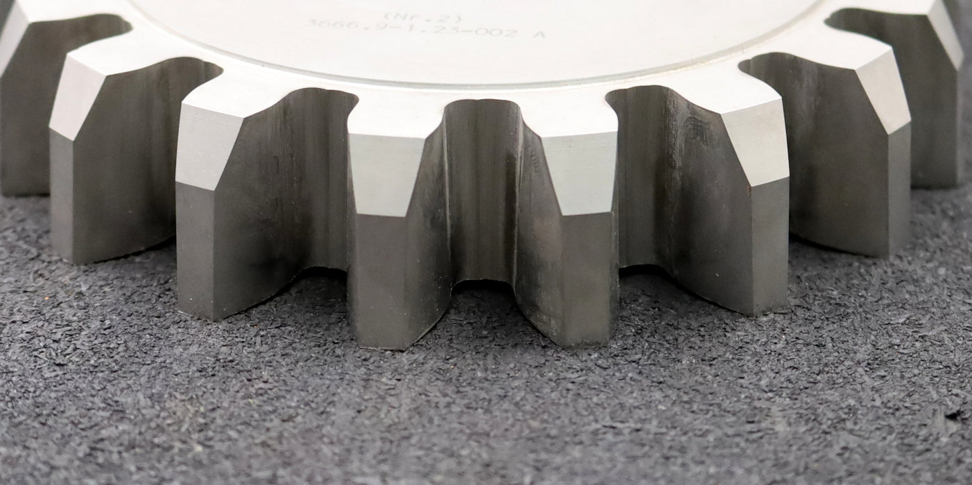 Bild des Artikels LORENZ-Scheibenschneidrad-gear-shaper-m=-8mm-EGW=-20°-Z=-18-haP0-0,92mn