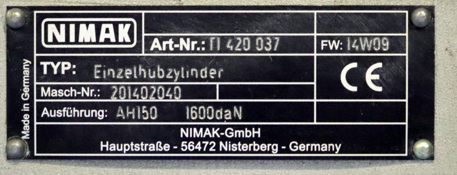 Bild des Artikels NIMAK-250kW-Punktschweißmaschine-mit-Kühlung-C-Bügel-Schweißmodul