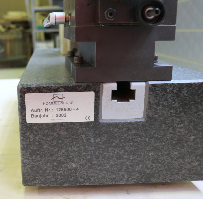 Bild des Artikels HOMMEL-GEAR-2-Flanken-Wälzprüfgerät-ZWG-8315-Achsabstand-max.-175-mm-Gegenhalter