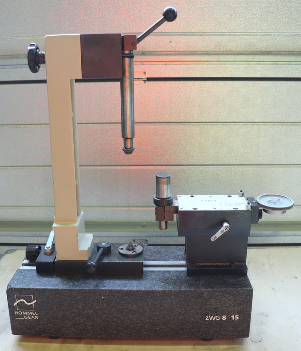 Bild des Artikels HOMMEL-GEAR-2-Flanken-Wälzprüfgerät-ZWG-8315-Achsabstand-max.-120-mm