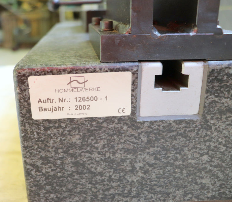 Bild des Artikels HOMMEL-GEAR-2-Flanken-Wälzprüfgerät-ZWG-8315-Achsabstand-max.-120-mm