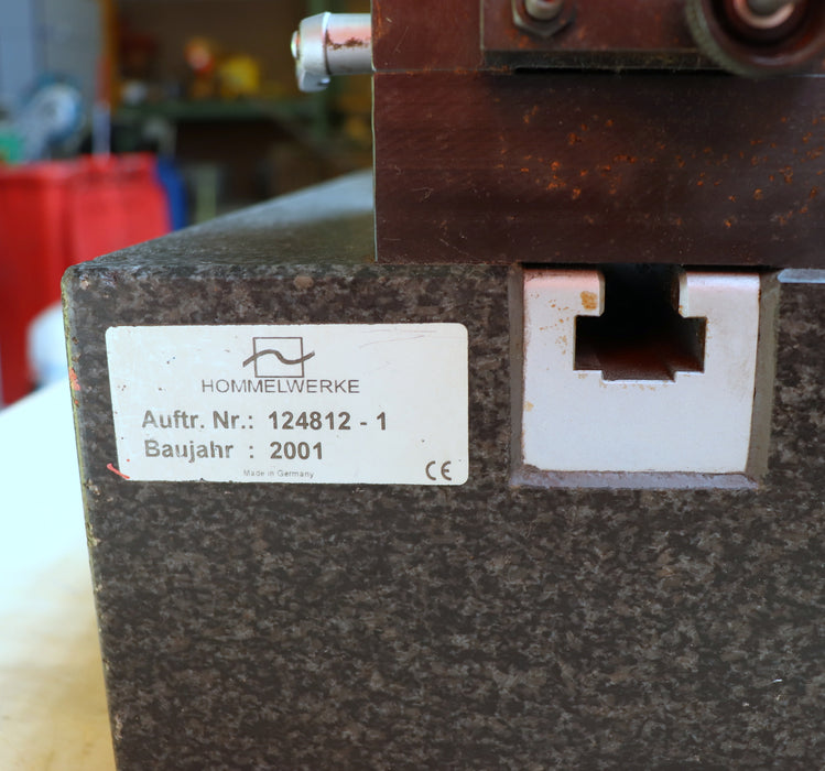 Bild des Artikels HOMMEL-GEAR-2-Flanken-Wälzprüfgerät-ZWG-8315-Achsabstand-max.-180-mm