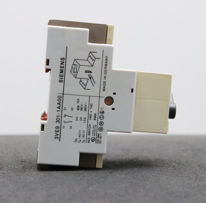 Bild des Artikels SIEMENS-2x-Leistungsschalter-3VE3000-2MA00-10-16A-VDE0660-gebraucht