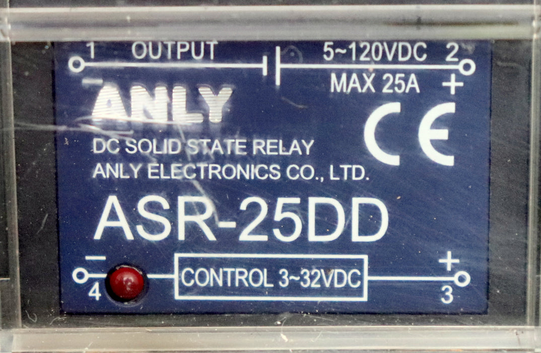 Bild des Artikels ANLY-Relais:-Halbleiter-ASR-25DD-Output:-120VDC-Max.-25A-gebraucht