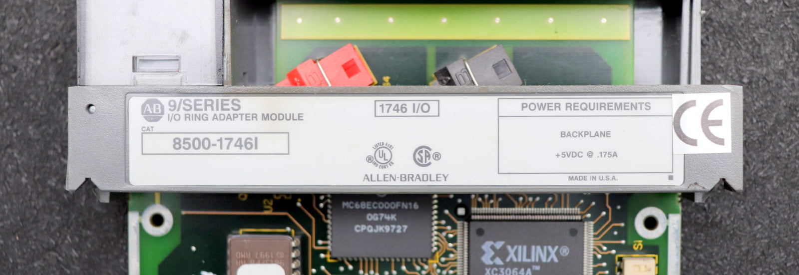 Bild des Artikels ALLEN-BRADLEY-Adapter-Modul-1746-I/O-CAT-8500-1746I-Ser.-9-+5VDC-175A-gebraucht