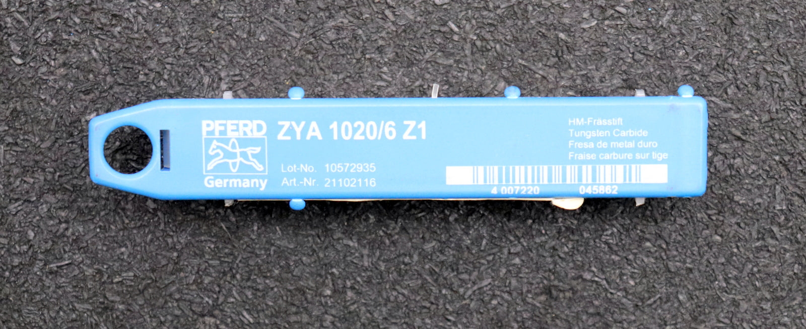 Bild des Artikels PFERD-HSS-Frässtift-ZYA1020/6Z1-Zylinderform-ohne-Stirnverzahnung-KopfØ-10mm