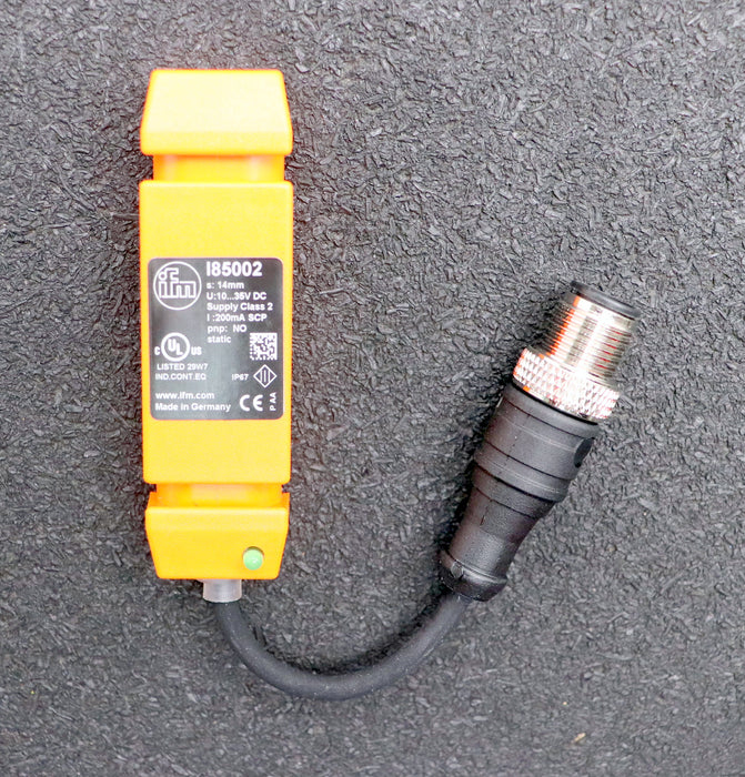 Bild des Artikels IFM-Induktiver-Schlauchsensor-I85002-s:-14mm-U:-10-35VDC-Supply-Class-2-I:-200mA