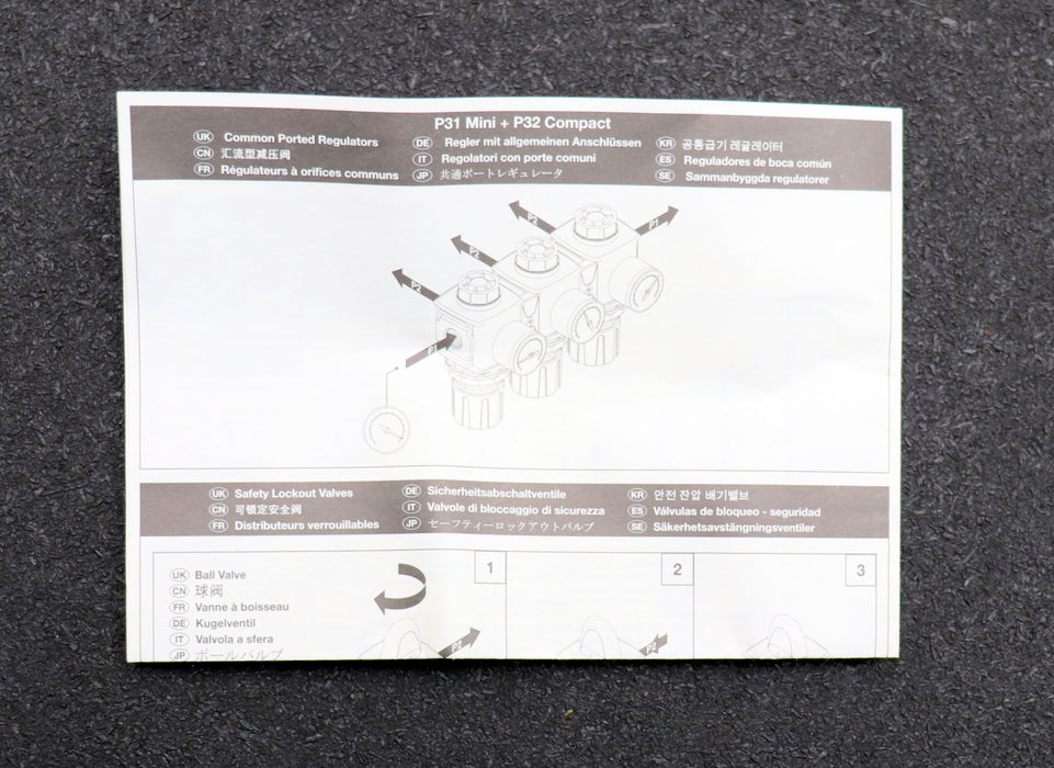 Bild des Artikels PARKER-Druckminderer-Wartungseinheit-f.-C-Bügel-P32EA14EGMBNGP-1,03MPa-max-10bar