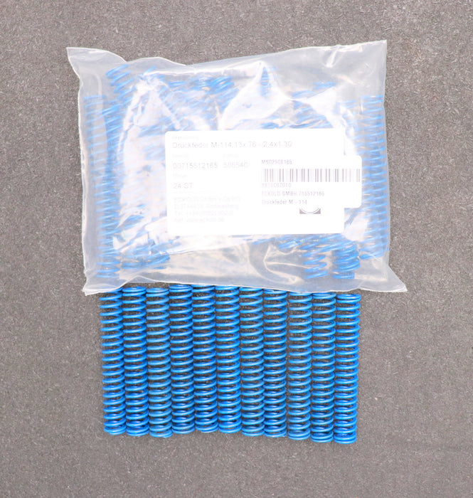 Bild des Artikels ECKOLD-35x-Druckfeder-M-114-Ident-Nr.-00715512165-13x76-2,4x1,3-unbenutzt