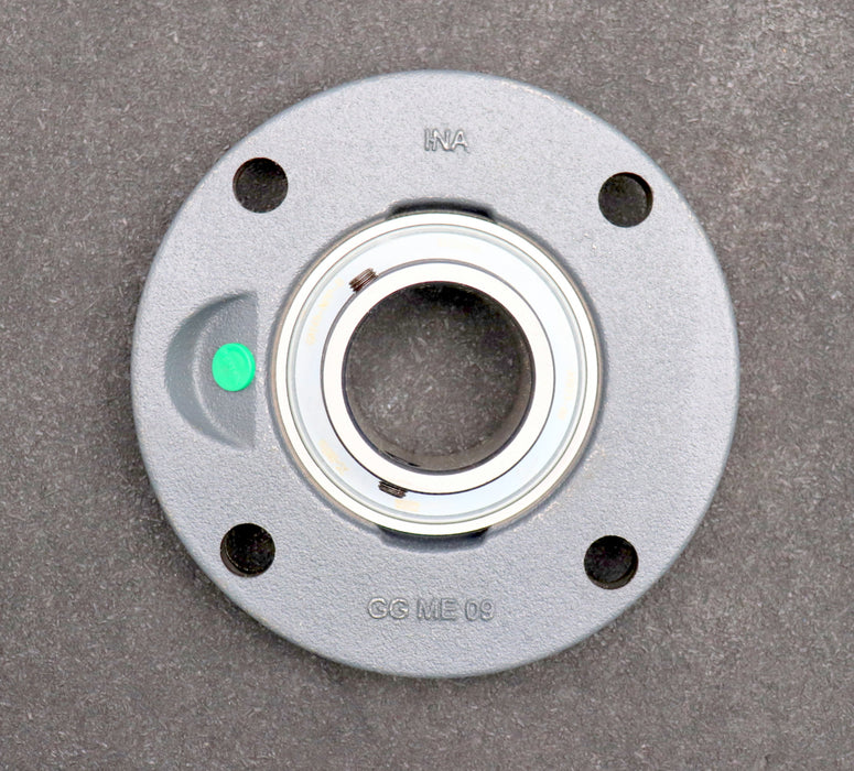 Bild des Artikels INA-Vierloch-Flanschlager-Gehäuse-GG-ME-09-Ø-155mm-+Spannlager-GAY45-NPP-B