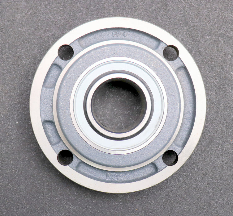 Bild des Artikels INA-Vierloch-Flanschlager-Gehäuse-GG-ME-09-Ø-155mm-+Spannlager-GAY45-NPP-B