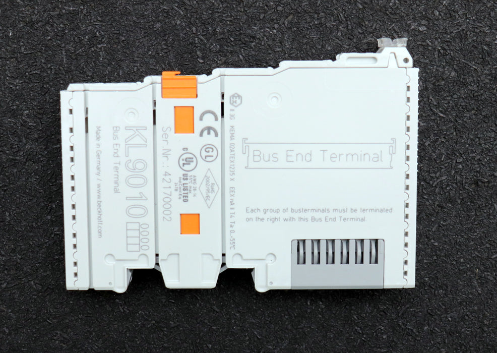 Bild des Artikels BECKHOFF-Bus-Endklemme-KL9010-Ser.Nr.-42170002-unbenutzt-in-OVP