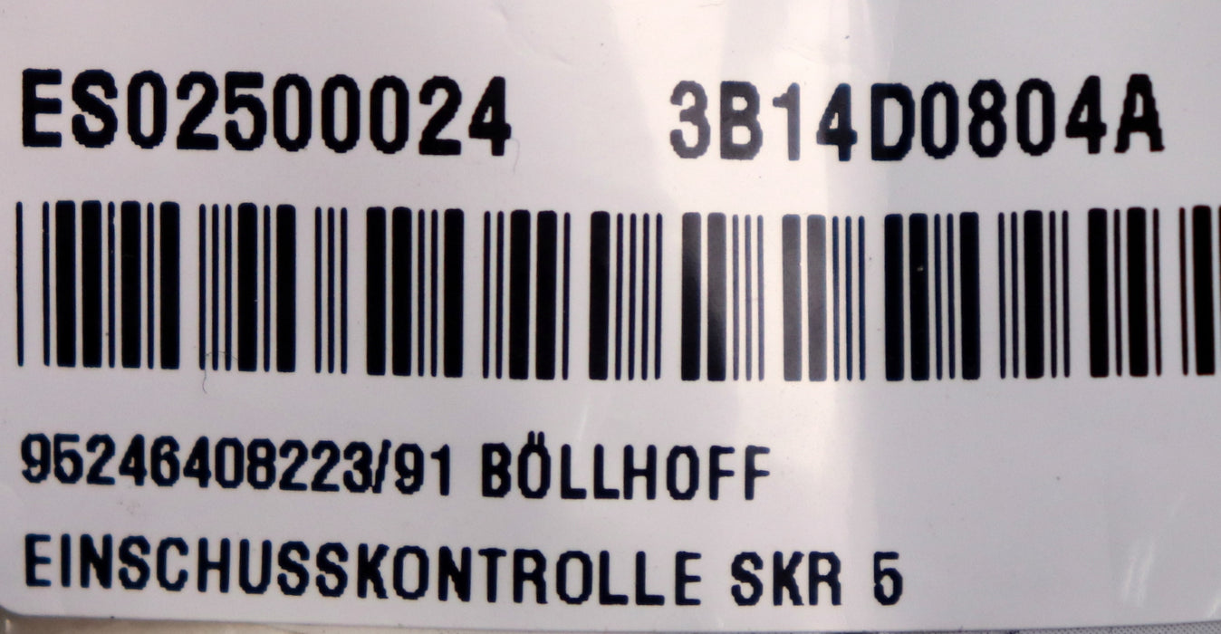 Bild des Artikels BÖLLHOFF-Einschusskontrolle-SKR-5-95246408223/91-+-IFM-I85002-unbenutzt