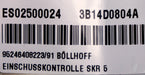 Bild des Artikels BÖLLHOFF-Einschusskontrolle-SKR-5-95246408223/91-+-IFM-I85002-unbenutzt