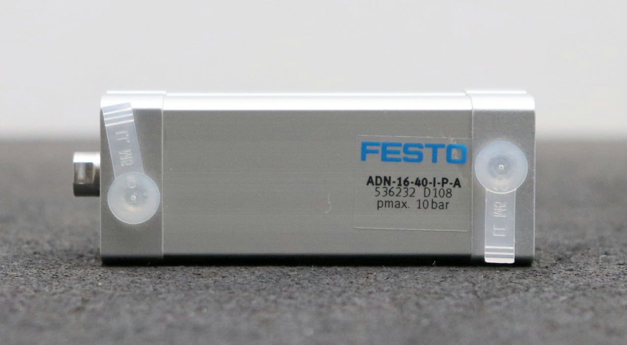 Bild des Artikels FESTO-Kompaktzylinder-ADN-16-40-I-P-A-Artikel-Nr.-536232-Hub-40mm-pmax.-10bar