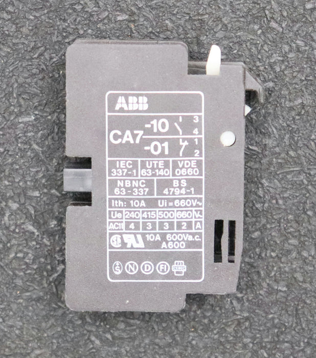 Bild des Artikels ABB-3-Hilfsschalter-für-Schütze-CA7-10-Schaltglieder:-1-Öffner