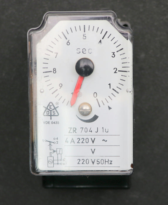 Bild des Artikels DOLD-Zeitrelais-ZR-704-J-1u-4A-220VAC-50Hz-0-10s-unbenutzt-in-OVP