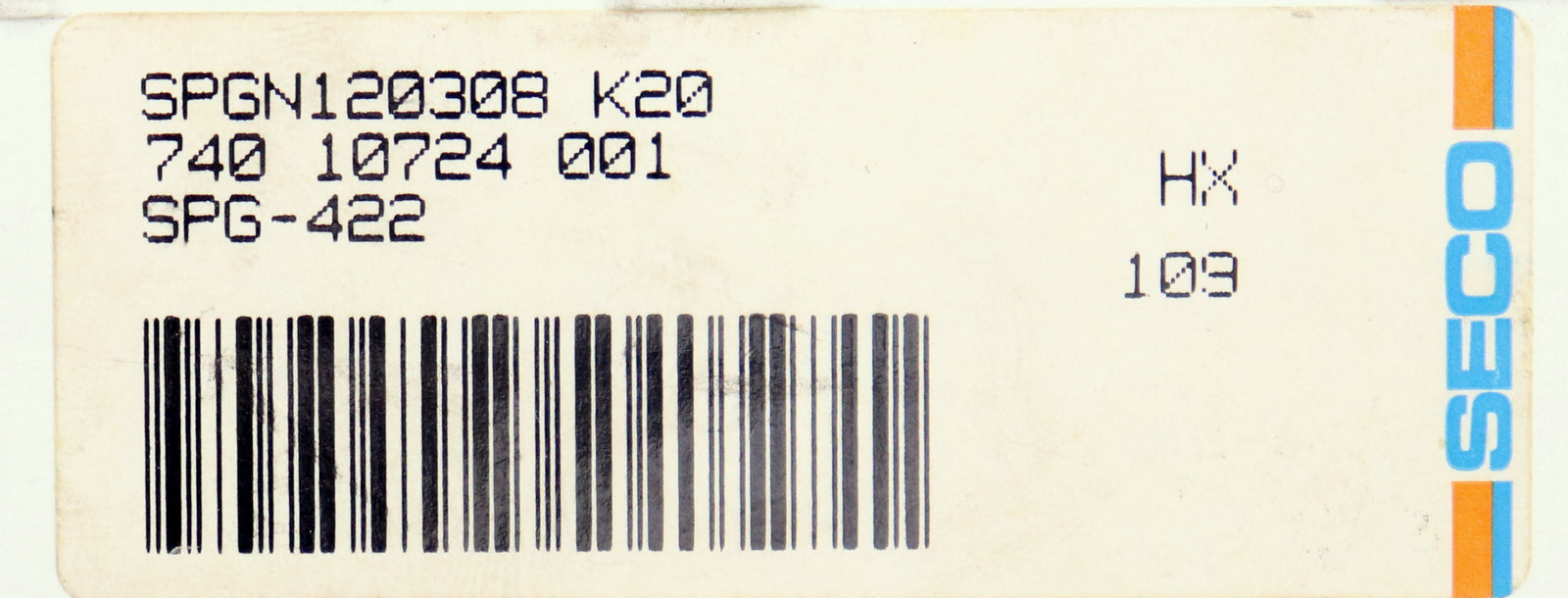 Bild des Artikels SECO-10x-Wendeplatten-SEAN1203AFN-E12-HX-unbenutzt-in-OVP