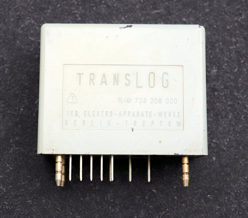 Bild des Artikels VEB-RELAISTECHNIK-Translog-Relais-738-208-000-gebraucht