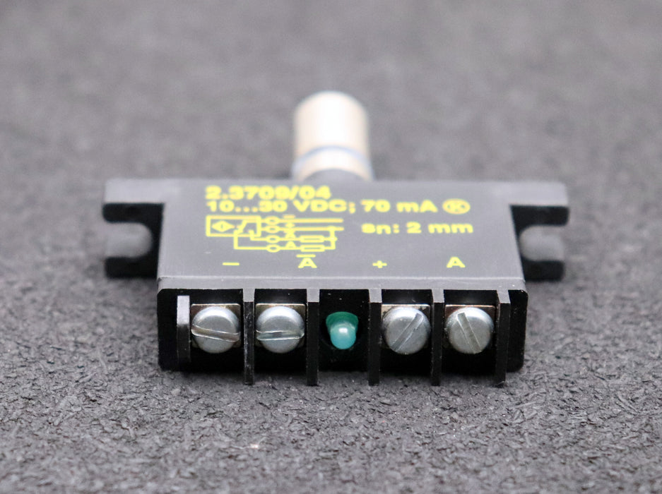 Bild des Artikels TURCK-2x-Induktiver-Sensor-2.3709/04-70mA-unbenutzt-in-OVP