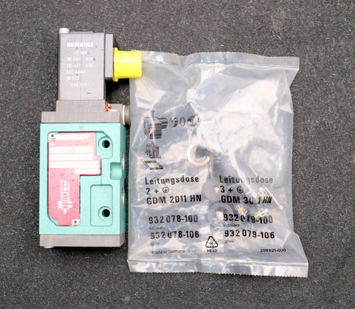 Bild des Artikels NUMATICS-5/2-Wege-Magnetventil-220VAC-Typ-L78EM4OGGS000-Arbeitsdruck-VAK-21