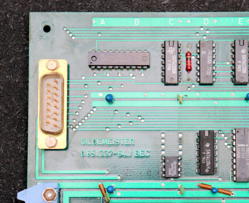 Bild des Artikels GILDEMEISTER-PLATINE-EPM-BEC-AES3-0.651.337-64.1-BEC-gebraucht