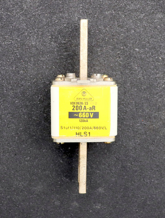 Bild des Artikels MÜLLER-HLS1-NH-Sicherungseinsatz-S1üf1/110/200A/660V/L--200-A-aR-–-660V---120kA