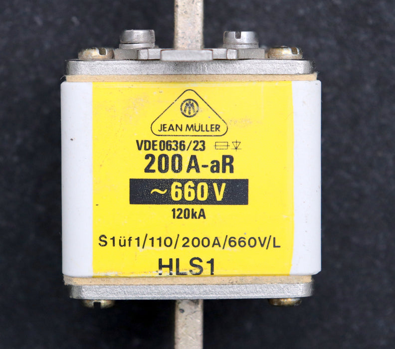 Bild des Artikels MÜLLER-HLS1-NH-Sicherungseinsatz-S1üf1/110/200A/660V/L--200-A-aR-–-660V---120kA