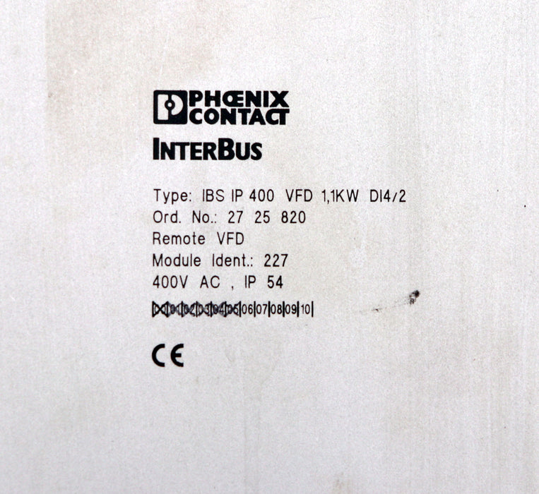 Bild des Artikels PHOENIX-CONTACT-Frequenzumformer-IBS-IP-400-VFD-1,1KW-DI4/2-No.-2725820-E:-05
