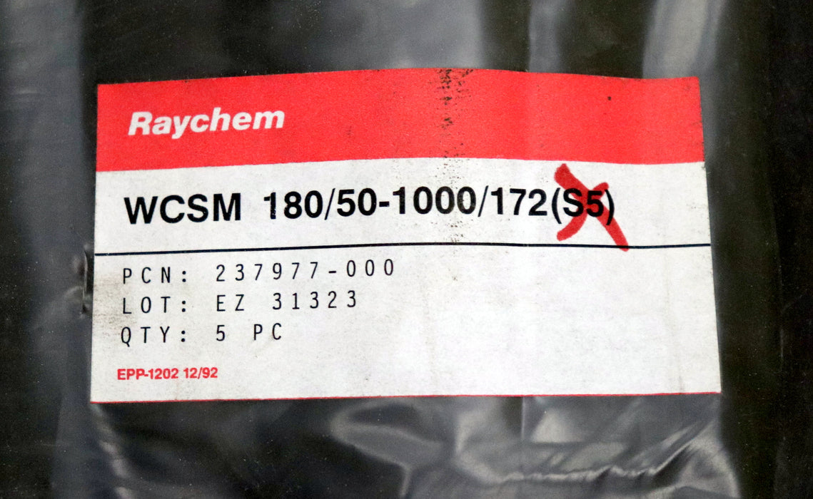 Bild des Artikels RAYCHEM-Dickwandiger-Warmschrumpfschlauch-WCSM-180/50-1000/172-Länge-1000mm