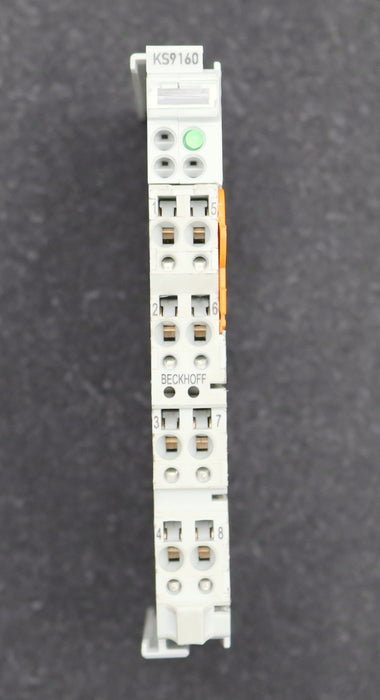 Bild des Artikels BECKHOFF-Potenzialeinspeiseklemme-KS9160-230VAC-einmal-eingebaut-unbenutzt