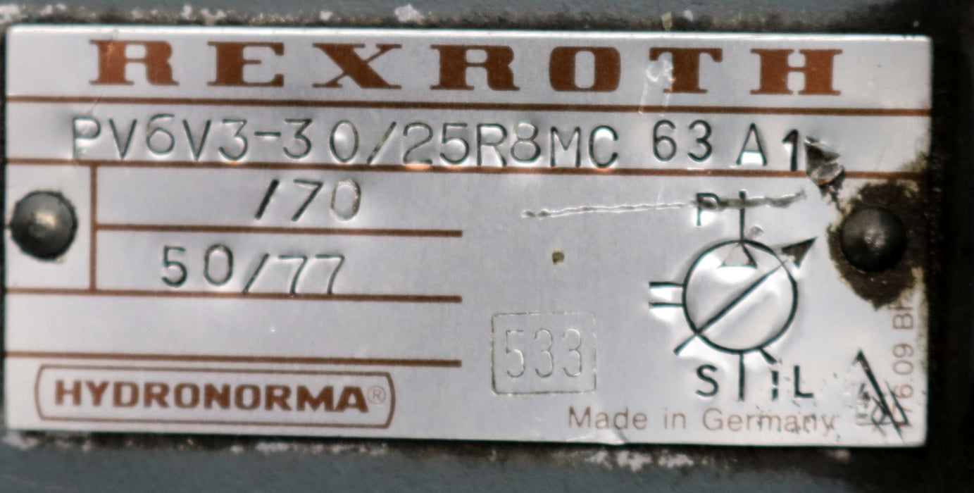 Bild des Artikels REXROTH-variable-Flügelzellenpumpe-variable-vane-pump-PV6V3-30/25R8MC-63-A1