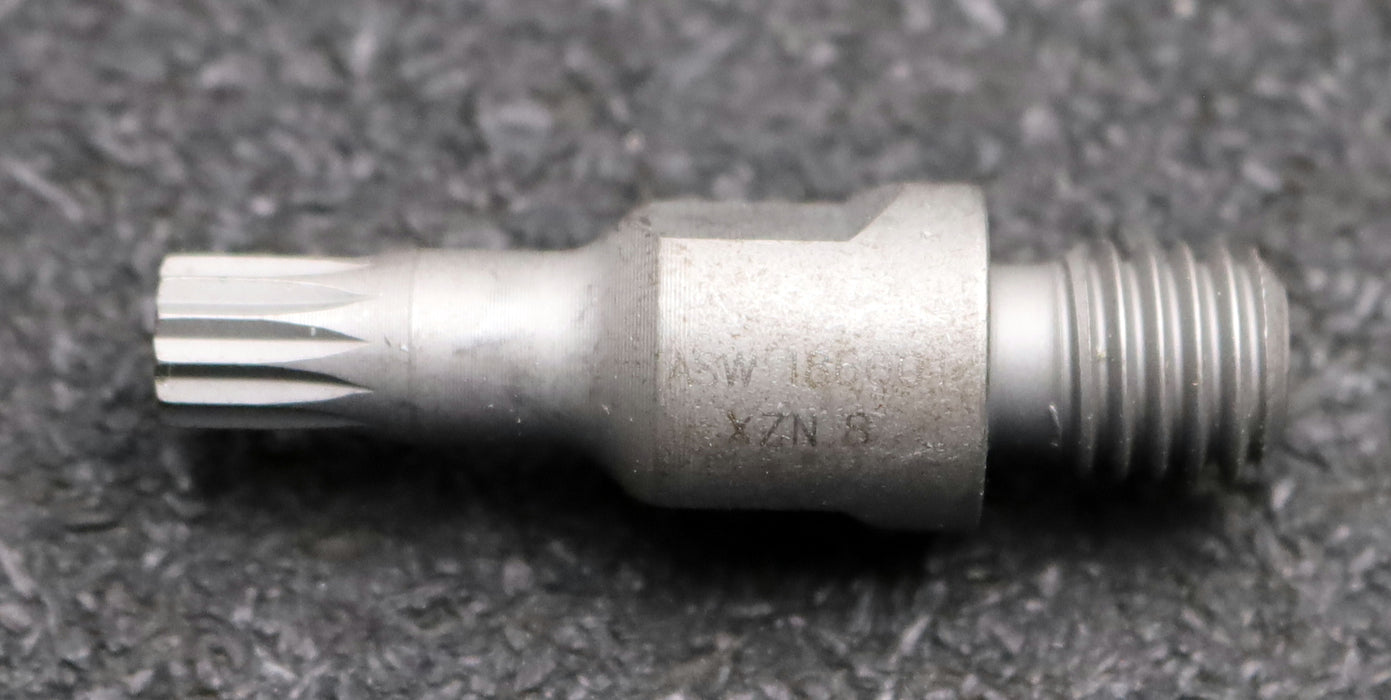 Bild des Artikels ASW-Gewindebit-Vielzahn-M8-186001--XZN-8-Gewindegröße-ML-8,8-unbenutzt