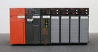 Bild des Artikels MITSUBISHI-MELSEC-PLC-System-mit:-1x-A1S63P-1x-A2ASCPU-1x-A1SJ71AR21-4x-A1S64AD