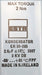 Bild des Artikels ESTA-Kondensator-ER-30-205-Max-Torque-2Nm-2,0µF-±-10%--55…+85°C/FPF-gebraucht