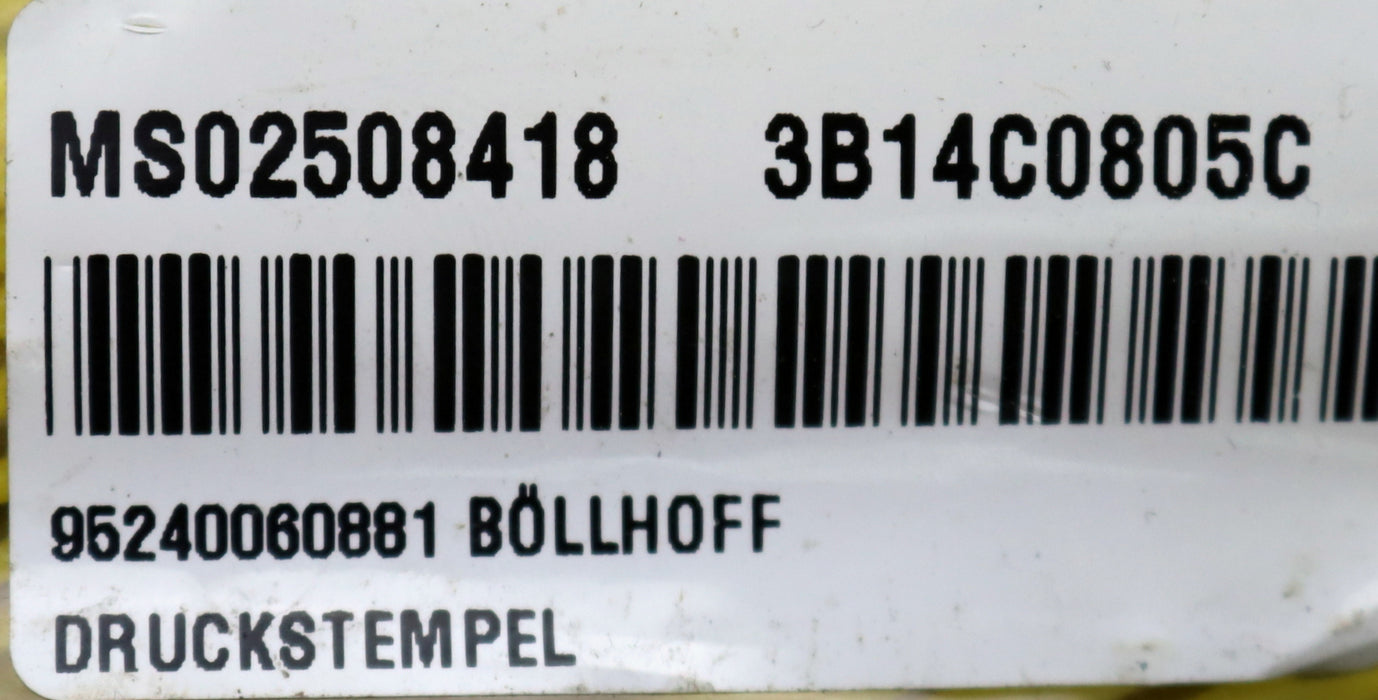 Bild des Artikels BÖLLHOFF-Druckstempel-95240060881-HS-78kN-unbenutzt