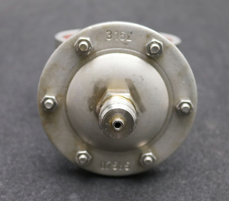 Bild des Artikels WIKA-Plattenfedermanometer-EN-837-3-0-4bar-senkrecht-Anschlussgewinde-G1/2“