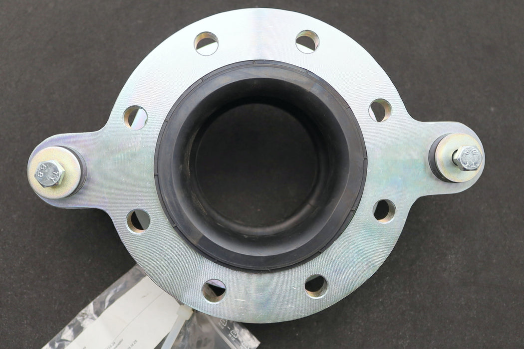 Bild des Artikels N+F-Gummi-Kompensator-DN125-PN16-Stahl-verzinkt-ERV-GLT-125.16ZS-S235JR+AR-4348