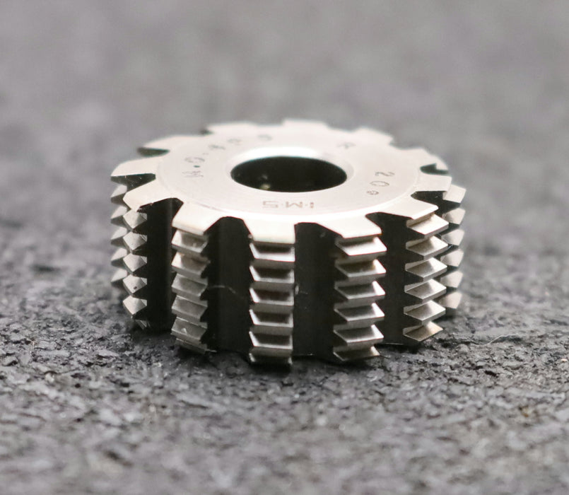 Bild des Artikels IMS-Vollstahl-Wälzfräser-m=-0,495mm-20°-EGW-DIN867-1gg.-Rechts-Ø24x10xØ8mm