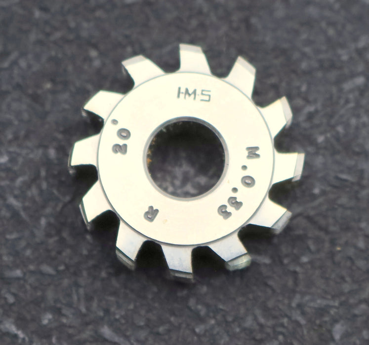 Bild des Artikels IMS-Vollstahl-Wälzfräser-m=-0,35mm-20°-EGW-DIN867-1gg.-Rechts-Ø24x8xØ8mm