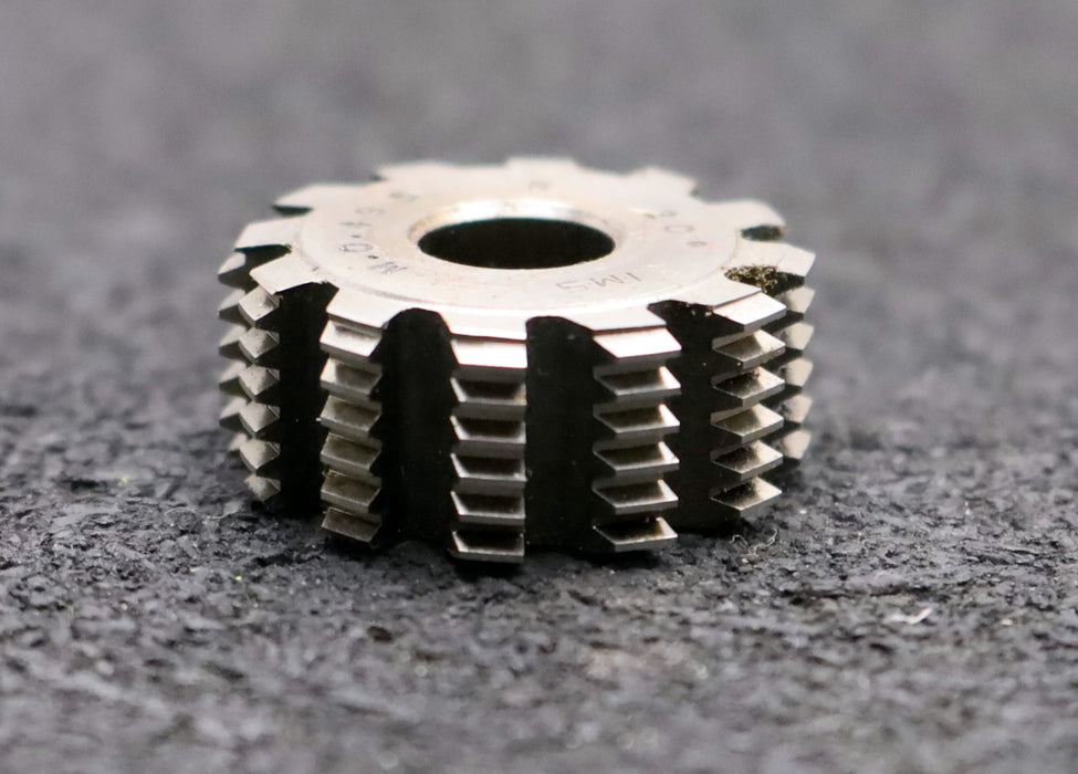 Bild des Artikels IMS-Vollstahl-Wälzfräser-m-=-0,495mm-20°-EGW-DIN867-1gg.-Rechts-Ø24x10xØ8mm