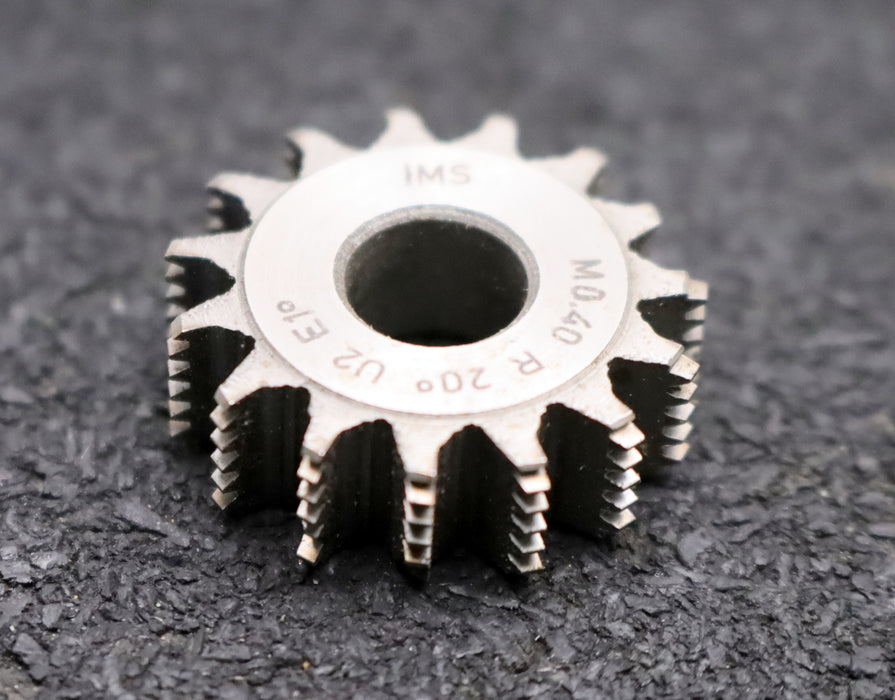 Bild des Artikels IMS-Vollstahl-Wälzfräser-m-=-0,40mm-20°-EGW-DIN867-1gg.-Rechts-Ø24x8xØ8mm