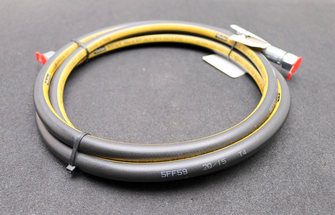 Bild des Artikels PARKER-ELITE-Hydraulik-Schlauch-462-6-WP-35,0MPa-5075psi-"3/8-10mm-Länge-3m