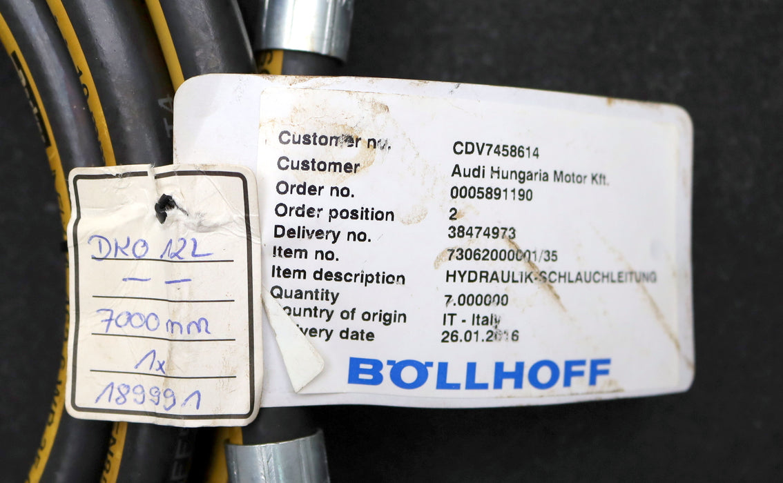 Bild des Artikels PARKER-ELITE-Hydraulik-Schlauch-462-6-WP-35,0MPa-5075psi-"3/8-10mm-Länge-7m