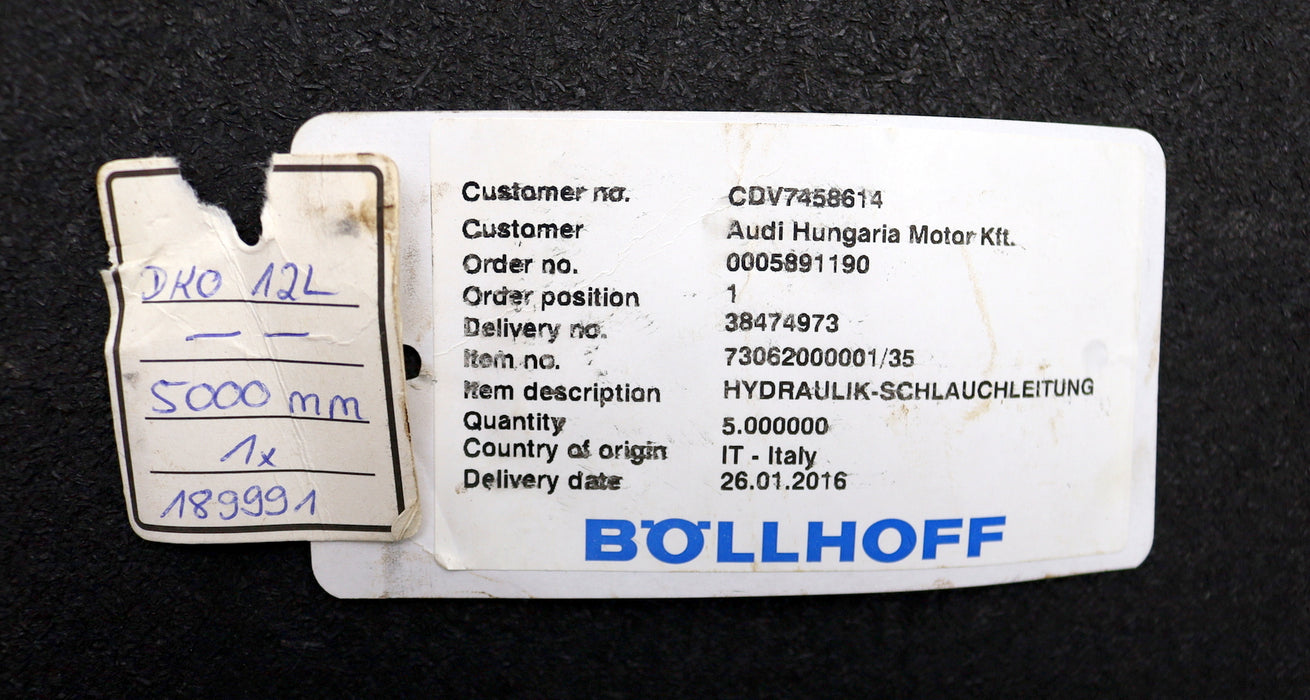 Bild des Artikels PARKER-ELITE-Hydraulik-Schlauch-462-6-WP-35,0MPa-5075psi-"3/8-10mm-Länge-5m