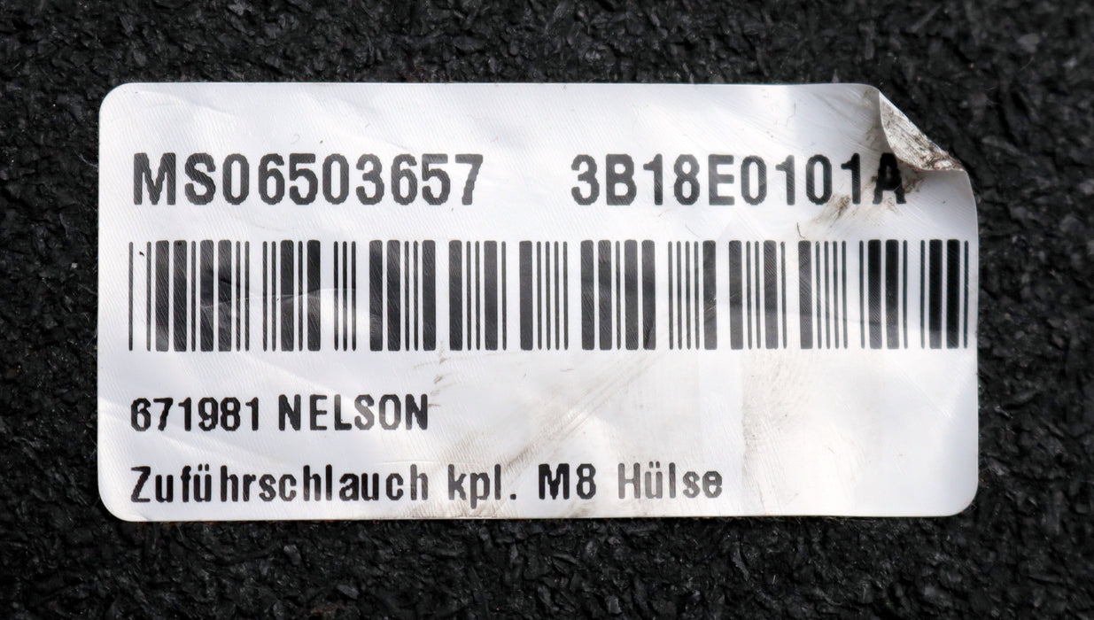 Bild des Artikels NELSON-8m-Zuführschlauch-kpl.-M8-Hülse-Art.Nr.-671981-AußenØ-33mm-Länge-8m