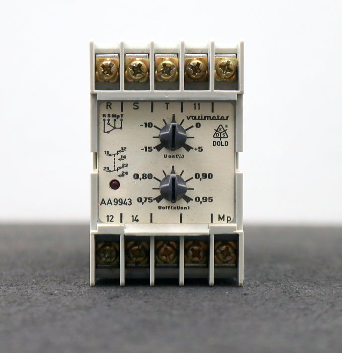 Bild des Artikels DOLD-Varimeter-Unterspannungsrelais-AA-9943.11-220/380V-50Hz-gebraucht
