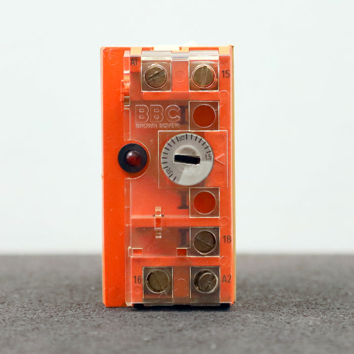 Bild des Artikels BBC-Zeitrelais-C411-anzugverzögert:-1,5-30sec-240VAC-50/60Hz-4A-/-220V