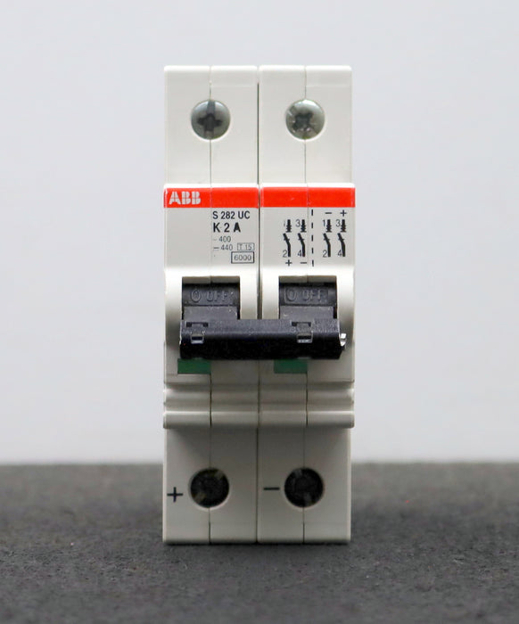 Bild des Artikels ABB-Leistungsschutzschalter-S282UC-K2A-ICU-6kA-IEC-947-2-gebraucht
